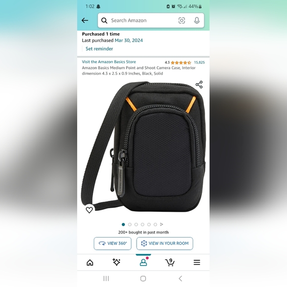 Medium Point and Shoot camera case - Picture 1 of 7